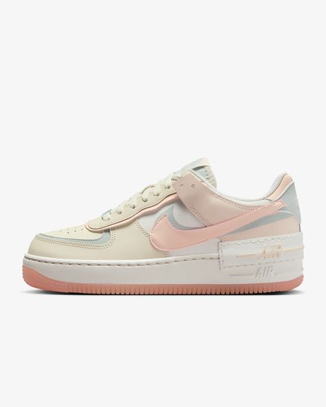 Nike Air Force 1 Shadow Women's Shoes. Nike.com Nike Air Force Shadow, Nike Air Force 1 Shadow, Air Force 1 Shadow, Tenis Nike, Air Forces, Shoe Inspo, Air Force Ones, Nike Shoes Women, Shoes Nike