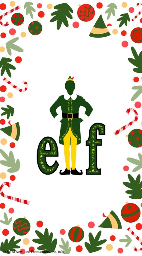 Elf Background Wallpapers, Elf Movie Aesthetic Wallpaper, Buddy The Elf Background, Elf Iphone Wallpaper, Elf Phone Wallpaper, Elf Movie Wallpaper Iphone, Elf Widget, Elf On The Shelf Wallpapers, Elf Wallpaper Iphone