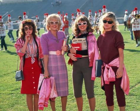 The Pink Ladies pledge to act cool, to look cool and to be cool. Grease Movie Fashion, Grease Fashion, Pink Ladies Grease, Grease Outfits, Grease Party, Grease Costumes, Grease Movie, Grease 2, Michelle Pfeiffer