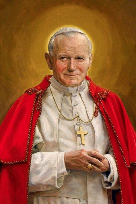 22 de octubre: San Juan Pablo II - Santa Eulalia de Lians Pope Saint John Paul Ii, St Joseph Catholic, San Juan Pablo Ii, St John Paul Ii, Pope Benedict, Saint Teresa, Christian Images, Catholic Images, The Pope