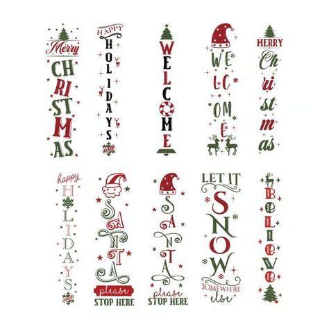 Christmas Porch Sign Bundle, Christmas Svg Bundle, Winter Po - Inspire Uplift#ChristmasSublimation #FestiveDesigns #HolidayCrafts #DIYChristmas #SublimationIdeas #ChristmasDecor #HolidayGifts #ChristmasPrints #SublimationInspiration #FestiveSeason #HolidayDesigns #ChristmasCrafting Hockey Welcome Porch Sign, Cricut Porch Signs, Winter Signs And Sayings, Christmas Front Porch Sign, Christmas Signs And Sayings, Holiday Porch Signs, Christmas Signs Wood Front Porches, Christmas Sublimation Ideas, Christmas Porch Signs