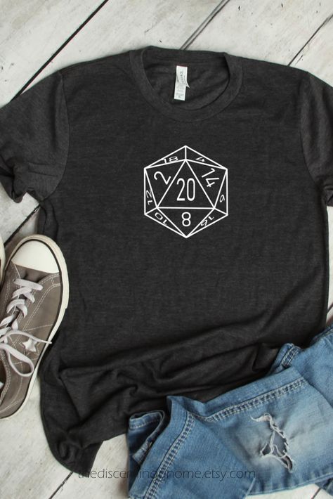 Dice Jewelry, Dnd Shirts, D20 Dice, Vancouver Washington, Rpg Dice, Geek Jewelry, Geek Decor, Gifts For My Wife, Diy Shirt