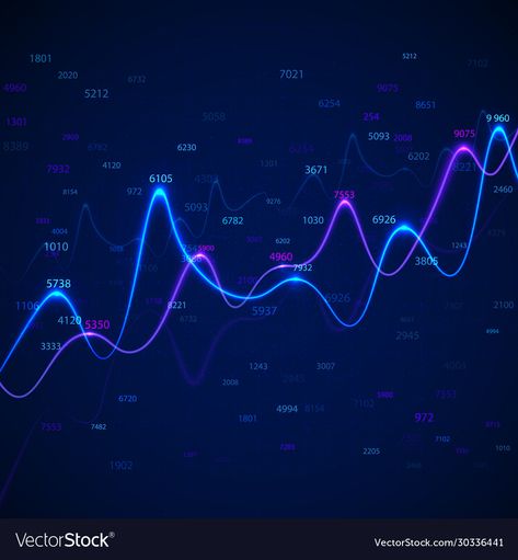 Information Template, Random Numbers, Financial Growth, Data Analysis, Business Names, Blue Background, Blue Backgrounds, Png Images, Print On Demand