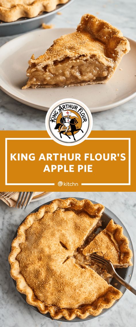 I Tried King Arthur Flour's Apple Pie | Kitchn King Arthur Apple Pie Recipe, Best Ever Apple Pie, Best Apple Pie Recipe, King Arthur Recipes, King Arthur Flour Recipes, Best Apples For Baking, Best Apple Pie, Roi Arthur, Pumpkin Pie Recipe