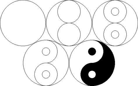 How to Draw a Yin-Yang Symbol by Connor-the-writer Ying Yang Drawing, Ying Yang Painting, Yin Yang Drawing, Yin Yang Logo, Image Zen, Yin Yang Art, الفن الرقمي, Woman Logo, Bed Spread