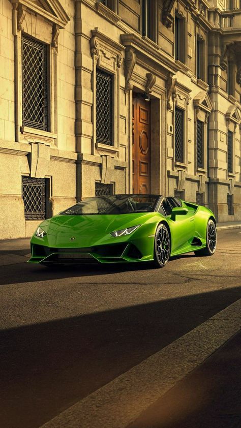 Huracan Spyder, Green Lamborghini, Best Lamborghini, Huracan Evo, Sports Car Wallpaper, Ford Mustang Car, Pimped Out Cars, Bugatti Cars, Lamborghini Cars