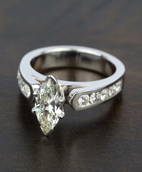 Create your perfect marquise shape diamond engagement ring online with Brilliance! 1. Find a setting. 2. Choose your diamond. 3. See it all come together. Horizontal Set Marquise Ring, Most Expensive Diamond Ring, Marquise Ring Setting, Dig Jewelry, Marquis Diamond, Diana Ring, Marquise Diamond Engagement Ring, Marquise Diamond Ring, Marquise Shape Diamond