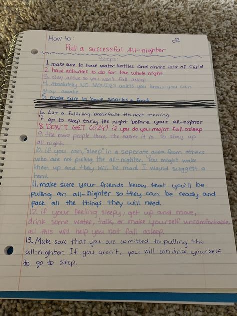 Things To Do While Pulling An All Nighter With Friends, What To Do While Pulling An All Nighter, How To Stay Awake At A Sleepover, How To Stay Awake All Night At A Sleepover, How To Pull An All Nighter For School, How To Pull An All Nighter Without Your Parents Knowing, All Nighter Ideas With Times, Pull An All Nighter Tips, Things To Do Pulling An All Nighter