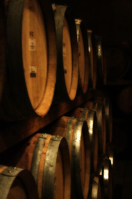 Wine barrels made from Canadian Oak. Nothing like going to the cellar and sipping out of these Canadian Oak Barrels Wine Barrel Ideas, Barrel Aesthetic, Cheap Wine Aesthetic, Barrels Aesthetic, Barrel Concept Art, Vintage Barrel, Wine Barrel Art Oak, Modern Mexican Decor, Wine Barrel Wall