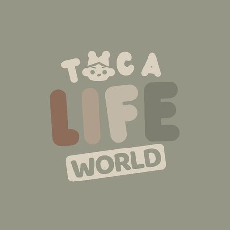 Toca Boca Pfp, Home Screens Aesthetic, Toca World Ideas, Batik Clothing, Blue Background Wallpapers, World Icon, Life Logo, Apple Icon, Toca World