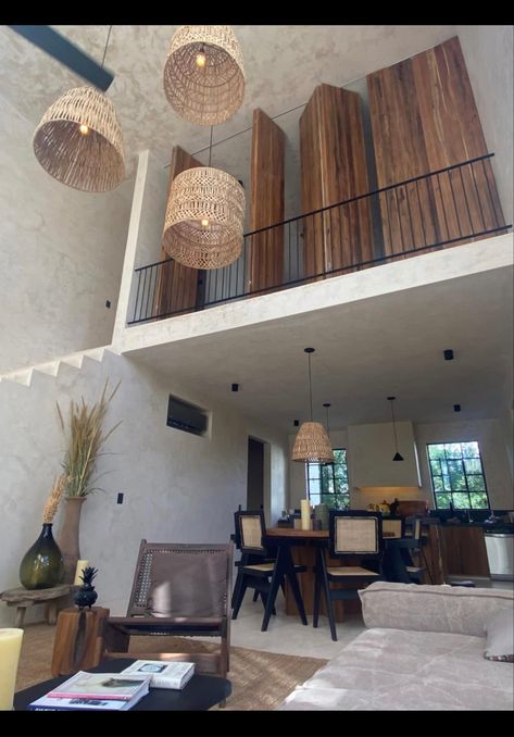 Apartment Loft, Airbnb House, Modern Boho Decor, Dream Apartment Decor, House Arch Design, Bungalow Design, Big Bathrooms, Quintana Roo, Design Del Prodotto