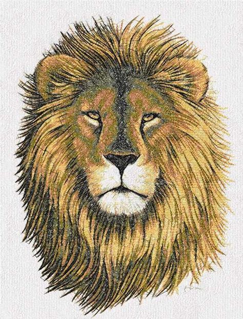 Lions photo stitch free embroidery design 15 - Photo stitch embroidery designs - Machine embroidery community Expendables Tattoo, Lion Embroidery Design, Poppy Embroidery, Lion Embroidery, Lions Photos, Photo Stitch, Embroidery Stitch, Lion Design, Computerized Embroidery