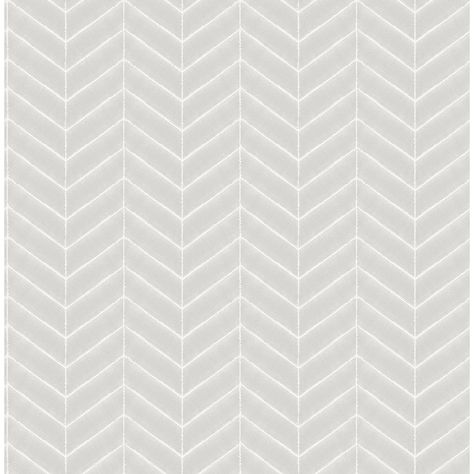 Grey Herringbone Wallpaper, Stylish Farmhouse, Brewster Wallpaper, Herringbone Wallpaper, Wallpaper Warehouse, Wallpaper Bathroom, Chevron Wallpaper, House Redesign, Embossed Wallpaper