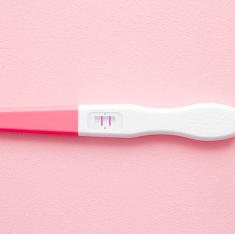 Positive Test Pregnancy, Pregnancy Test Results, Top Down View, Pastel Pink Background, Pink Flowers Background, Carl Gallagher, Ultrasound Pictures, Baby Bundles, Positive Results