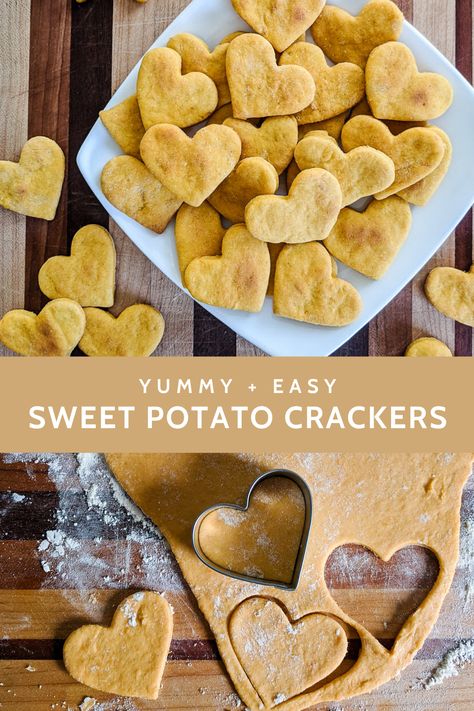 Homemade Peanut Butter Crackers, Slice And Bake Crackers, Kids Snacks Homemade, Homemade Ritz Cracker Recipes, Toddler Fall Snacks, Cuban Crackers Recipe, Quick And Easy Salty Snacks, Homemade Pantry Snacks, Veggie Crackers Homemade