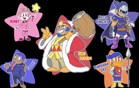 King Dedede Fanart, Waddle Doo, Kirby Funny, People Sketches, Kirby Fanart, King Dedede, Kirby Stuff, Azumanga Daioh, Funny Gamer