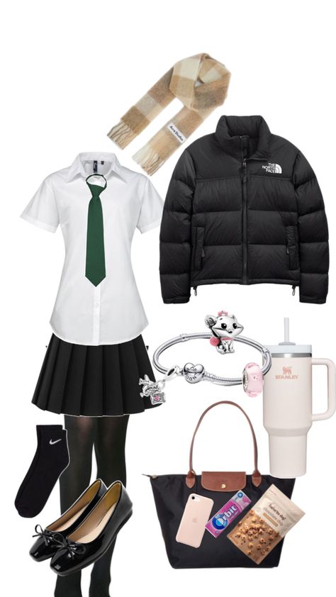 School Winter Uniform, Winter Uniform, Winter Outfits For School, School Uniform Outfits, Girls Diary, Uniform Fashion, Year 11, School Life, Character Outfits