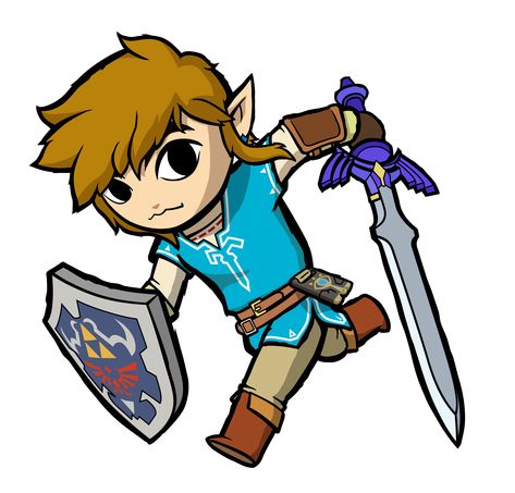 Toon Link in Breath of the Wild!! Toon Link Tattoo, Breath Of The Wild Link, Zelda Drawing, Toon Link, Zelda Tattoo, Link Art, Oc Drawings, Link Zelda, Wind Waker