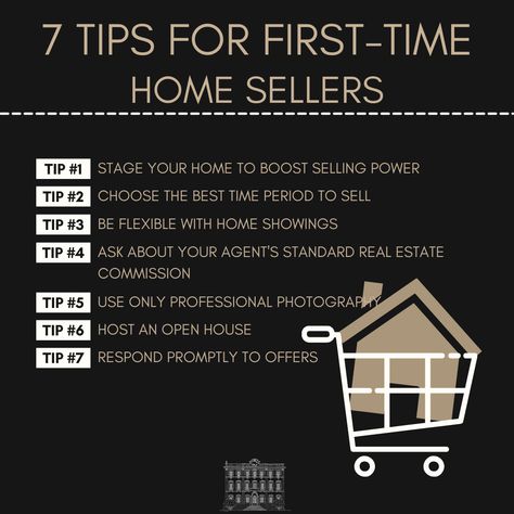 7 tips for first-time home sellers  - tip #1 stage your home to boost selling power - tip #2 choose the best time period to sell - tip #3 be flexible with home showings - tip #4 ask about your agent s standard real estate commission -  tip #5 use only professional photography - tip #6 host an open house - tip #7 respond promptly to offers  #CostaBlancaNort  #DreamHome  #RealEstate  #Property  #HomeBuyers  #Investment  #LuxuryLiving  #BeachfrontProperty  #RetirementHome  #MediterraneanLiving  #Spain  #Expats  #InternationalLiving  #HomeSweetHome  #ParadiseFound  #DreamComeTrue Home Selling Process Infographic, Real Estate Infographic, Process Infographic, Mediterranean Living, Home Selling, Home Selling Tips, Beachfront Property, Real Estate Tips, Post Ideas