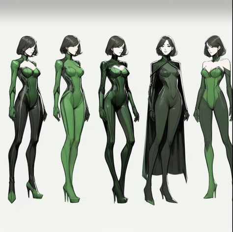 Villain Suits Female, Cool Villain Outfits, Superhero Concept Art Female, Snake Superhero Suit, Villain Female Character Design, Superhero Female Oc, Villian Characters Design Female, Villain Aesthetic Outfits Women, Villain Character Female