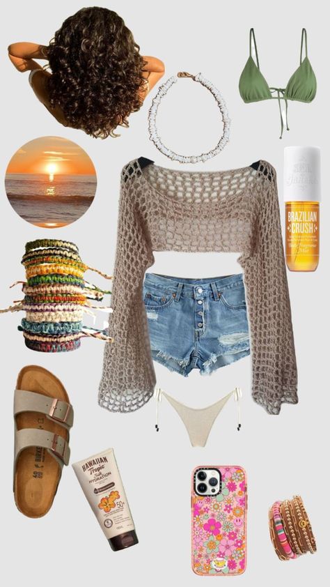 Beachy Capsule Wardrobe, Colorful Beachy Outfits, Cute Outfits For A Cruise, Ocean Inspired Outfits Casual, Cabo Outfits Vacation Style Mexico, Hawaii Must Haves, Outfits For The Beach For Women, Dominican Republic Vacation Outfits, Cute Vacation Outfits Beach