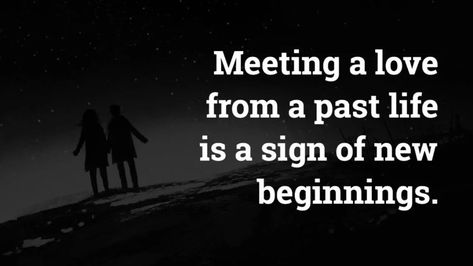 11 Signs You've Met a Love From a Past Life Someone New Quotes, Meeting Your Soulmate, Past Life Regression, Meeting Someone New, Past Love, Twin Flame Love, Soulmate Love Quotes, Power Of Positivity, Nutrition Education