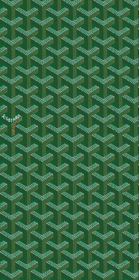 Green Hypebeast Wallpaper, Goyard Print Wallpaper, Goyard Wallpapers Iphone, Goyard Background, Goyard Wallpapers, Wallpaper Ipad Green, Japanese Lockscreen, Ipad Wallpaper Green, Goyard Print