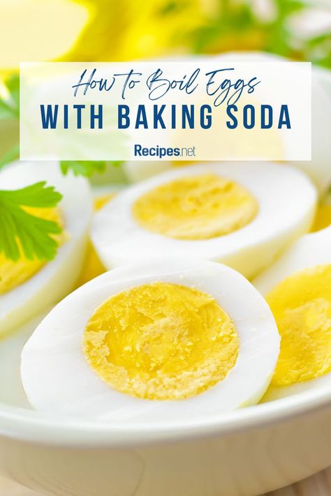 Breakfast Made Easy: Perfect Boiled Eggs with Baking Soda Trick! Craving a classic and delicious breakfast but short on time? This Eggs Recipes for Breakfast Ideas guide unlocks the secret to How To Boil Eggs With Baking Soda! This simple trick with baking soda takes your boiled eggs to the next level, making them easier to peel and ensuring perfect doneness every single time. From soft-boiled to hard-boiled, this guide has you covered! Go to Recipes.net for the full recipe. Boiled Eggs With Baking Soda, Egg Meals, Perfect Boiled Eggs, Peeling Boiled Eggs, How To Boil Eggs, Hard Boiled Eggs Easy Peel, Go To Recipes, Easy Hard Boiled Eggs, Cooking Hard Boiled Eggs