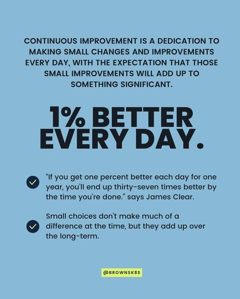 BETTER. James Clear, in his book “Atomic Habits,” emphasizes the transformative power of tiny gains. Imagine improving by just 1% every day. It might seem insignificant, but over a year, these small improvements compound, leading to extraordinary results. This concept underscores that massive success isn’t about radical changes, but about small, consistent actions. Whether you’re an athlete, student, or professional, focusing on tiny gains can lead to remarkable long-term growth. Embrace th... James Clear, Atomic Habits, Performance Training, Radical Change, One Percent, Small Steps, Small Changes, Atom, A Year