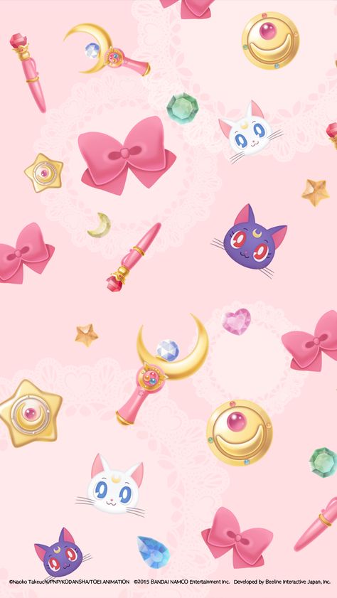 Sailor Moon Drops Wallpapers - Album on Imgur                              … Cat Manga, Sailor Moon Party, Sailor Moon Drops, Sailor Moon Background, Arte Sailor Moon, Android Theme, Minako Aino, Tuxedo Mask, Moon Wallpaper