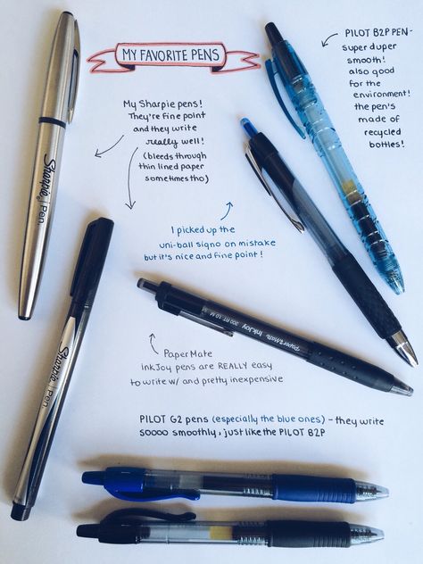 A guide to good note-taking pens!   http://cw0630.tumblr.com/post/135051773777/for-whoever-wanted-me-to-make-a-post-about-my-fave Best Pencils For Note Taking, Pens For Good Handwriting, Good Writing Pens, Pen For Note Taking, Note Taking Pens And Markers, Best Pens To Write With, Note Taking Stationary, Good Pens For School, Best Gel Pens For Note Taking