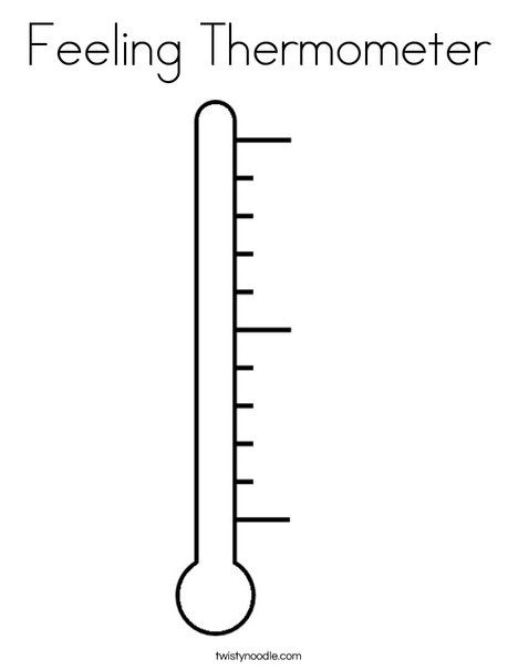 Feeling Thermometer Coloring Page - Twisty Noodle Feeling Thermometer, Anger Thermometer, Tf Cbt, Anger Management Activities, Coping Skills Activities, Emotion Regulation, Sight Word Coloring, Counseling Worksheets, Twisty Noodle