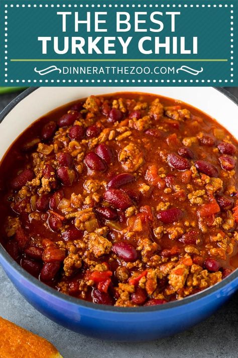 Ground Turkey Chili Recipe, Turkey Chili Recipe Crockpot, Easy Turkey Chili, Turkey Chilli, Ground Turkey Chili, Turkey Chili Crockpot, Turkey Chili Recipe, Chili Recipe Turkey, Best Chili Recipe