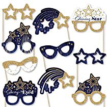 Check this out! Celestial Party, Starry Night Prom, Party Photo Booth Props, Prom Themes, Prom Theme, Star Party, 10 Count, Glitter Print, Party Photo Booth