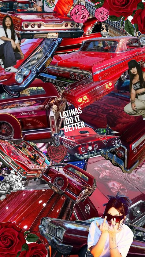 #chicana #latinasesthetic #lowriders #aesthetic #latinas 90s Mexican Aesthetic, Chicana Aesthetic Art, Lowriders Aesthetic, Latina Aesthetic Art, Latina Aesthetic Wallpaper, Latina Wallpaper, Tattoo Chicano Style, Chicana Aesthetic, Latina Vibes