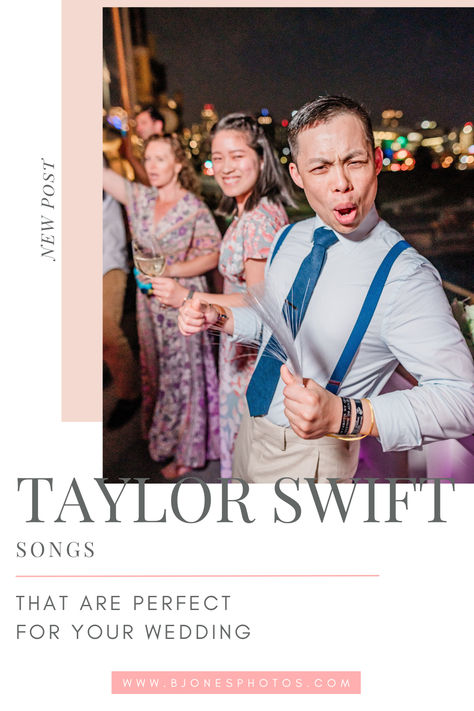 Taylor Swift Songs for Your Wedding By B. Jones Photography | Light & airy coastal wedding photos | Seattle wedding photographer. Discover the perfect Taylor Swift wedding songs for your big day, with our curated list of romantic and memorable tracks. Find the ideal songs to make your wedding ceremony and reception unforgettable. Read Now! Taylor Swift wedding songs, wedding music, romantic songs, wedding playlist, ceremony music, wedding song ideas, memorable wedding songs, Taylor Swift hits Taylor Swift First Dance Songs, Taylor Swift Wedding Sign, Taylor Swift Wedding Signage, Taylor Swift Wedding Ideas, Wedding Songs To Walk Down Aisle Taylor Swift, Taylor Swift Wedding Entrance Song, Diy Your Wedding, Wedding Playlist, Seattle Wedding Photography