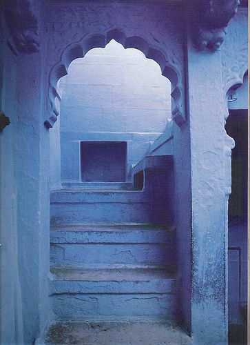 LR indian interiors blue arch by dmglazebrook@sbcglobal.net, via Flickr Periwinkle Aesthetic, Indian Blue, Indian Interiors, Alice Blue, Baby Blue Aesthetic, Very Peri, Light Blue Aesthetic, Color Aesthetic, Blue Aesthetic Pastel