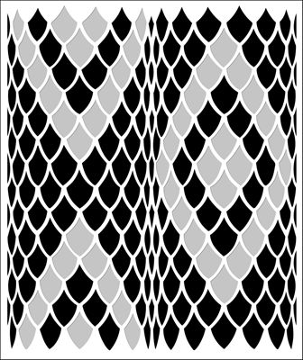 Snake stencil from The Stencil Library MODERN DESIGN range. Buy stencils online. Stencil code MD8. Snake Skin Drawing, Library Modern Design, Beaded Snake Pattern, Snake Stencil, Library Modern, Serpent Tattoo, Hand Carved Walking Sticks, Stencils Online, Snake Drawing