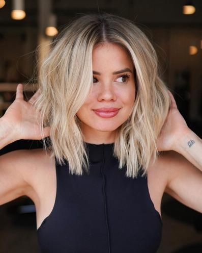 Top 27 Long Bob Haircuts – Fresh Looks for Chic Women in 2024 Longer Bob Hairstyles, Longer Bob, Layered Thick Hair, Wavy Layers, Long Bob Haircuts, Hair Help, Long Bob Hairstyles, Happy Hair, Bob Haircuts