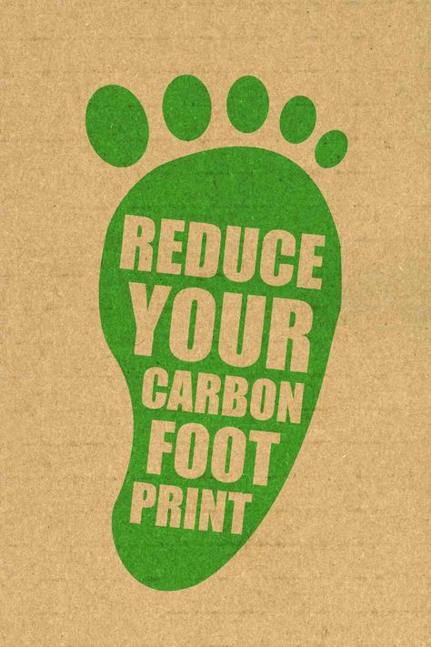 sustainable lifestyle - reduce your carbon footprint - words on a green foot with a brown background Reduce Plastic Poster, Eco Activism, Sustainability Aesthetic, Sustainability Poster, Sustainable Wallpaper, Go Green Posters, Sustainability Art, Carbon Footprint Calculator, Green Posters