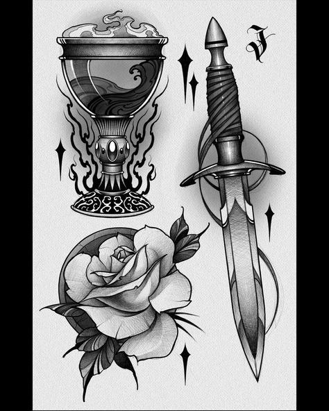 1,303 Likes, 3 Comments - Out of Step Books & Gallery (@outofstepbooks) on Instagram: “The awesome @jason_james_tattoos is always killing it with his excellent #illustrations and…” Tattoos Realism, Noir Tattoo, Neo Traditional Art, Neo Tattoo, Realism Tattoos, Petit Tattoo, Flash Tattoo Designs, Traditional Tattoo Design, Dark Art Tattoo