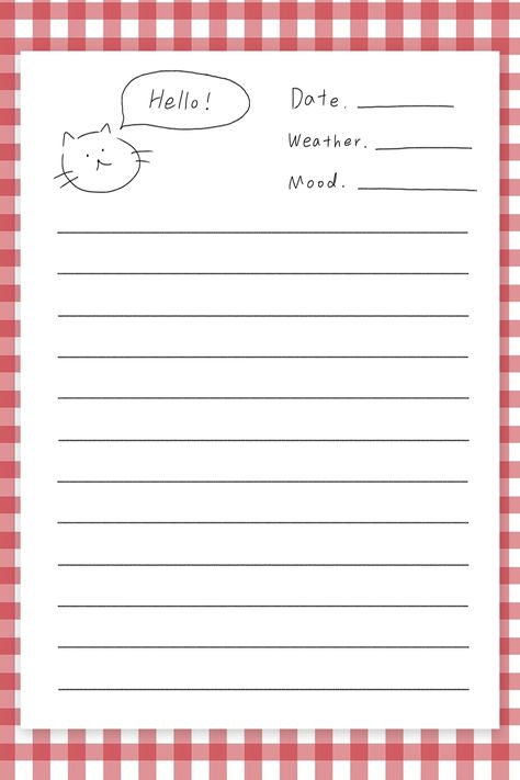 goodnotes journal templates. there are two types: puppy and cat. Cute Journal Template, Note Template Cute, This Or That My Type Template, Cute Paper Template, Cute Note Template, Cute Memo Pads Printable, Notes Design Template, Letter Template Aesthetic, Printable Note Paper Templates