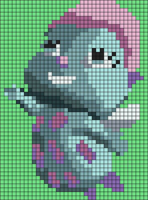 Bibble Crochet Pattern, Rick And Morty Alpha Pattern, Cartoon Alpha Pattern, Olivia Rodrigo Alpha Pattern, Tangled Alpha Pattern, Barbie Alpha Pattern, Movie Alpha Pattern, Stitch Alpha Pattern, Shrek Pixel Art