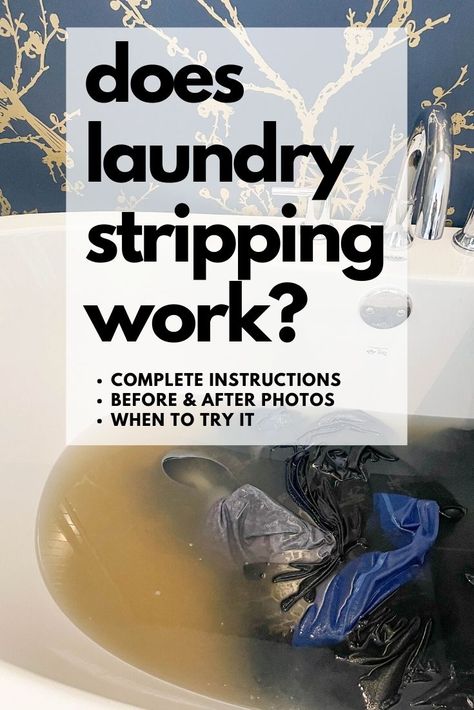 Diy Laundry Stripping Solution, Stripping Clothes Recipe, Laundry Detergent Cleaning Hacks, Laundry Stripping Bed Sheets, Clothing Stripping Recipe, How To Strip Laundry In Washer, Laundry Stripping Blankets, Laundry Cleaning Tips, Diy Laundry Stripping