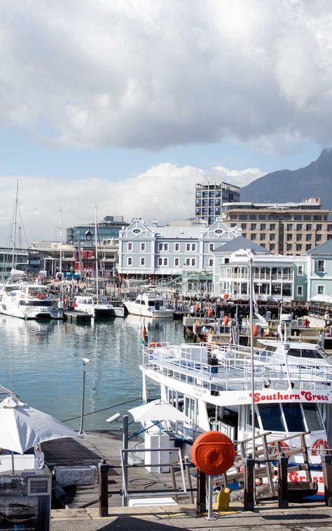 Victoria and Alfred Waterfront and Shopping, Cape Town, South Africa - Christobel Travel - boats harbor Victoria & Alfred Waterfront Cape Town, Cape Town Waterfront South Africa, Town Photography, Fashion Ideas For Women, Cape Town Travel, Travel Destinations Photography, V&a Waterfront, Dream Trips, Africa Destinations