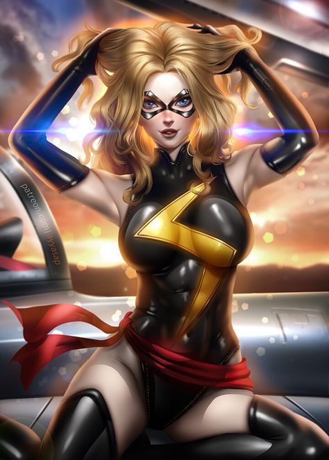 Carol Danvers ( Ms. Marvel ), AyyaSAP ❤️ on ArtStation at https://www.artstation.com/artwork/baO9qG Ms Marvel Captain Marvel, Miss Marvel, Mary Jane Watson, Bd Comics, Comics Girls, Marvel Girls, Ms Marvel, Marvel Women, Archie Comics