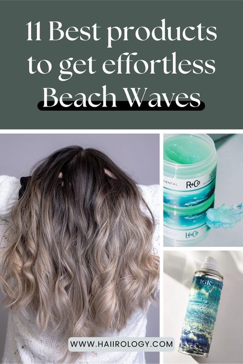 Did you know that beach waves are one of the top hair trends in 2022? If you're wondering how to achieve those long lasting waves, I have the perfect solution for you! In this blog i've listed down 11 different types of best hair products for beach waves. Where you'll also learn how to use each product based on your hair type, and what type of look each product will give you. Finding your perfect beach wave hair product has never been easier, head over to my blog now. Hair Products For Beach Waves, Beach Wave Spray, Overnight Beach Waves, Perfect Beach Waves, Wet And Wavy Hair, Best Hair Products, Comfortable In Your Own Skin, Surf Spray, Wave Spray