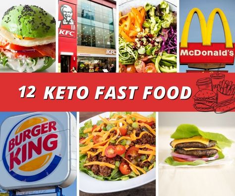 Top 12 Keto Fast Food - 50+ Delicious Low Carb Options Keto From Fast Food Places, Fast Food Low Carb Options, Carnivore Fast Food, Low Carb Fast Food Options, Fast Food Low Carb, Fast Food Keto, Best Keto Fast Food, Keto Friendly Fast Food, Keto Friendly Restaurants