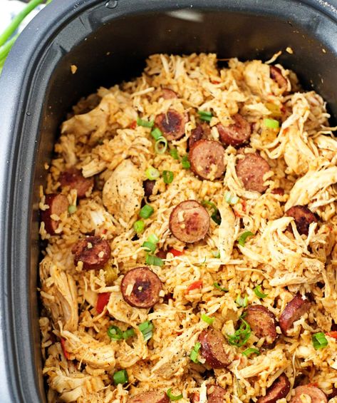 Chicken Dirty Rice, Chicken And Yellow Rice Recipe, Southern Chicken And Rice, Slow Cooker Chicken Rice, Southern Style Chicken, Yellow Rice Recipe, Slow Cooker Red Beans, Chicken And Yellow Rice, Dirty Rice Recipe