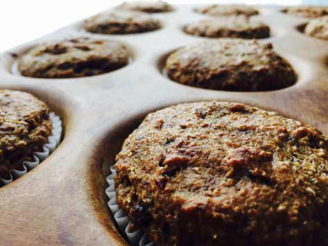 Prune Muffins, High Fiber Muffins, Flaxseed Muffins, Fiber Muffin, Flax Seed Muffins, Prune Recipes, Flax Muffins, High Fiber Breakfast, High Fibre